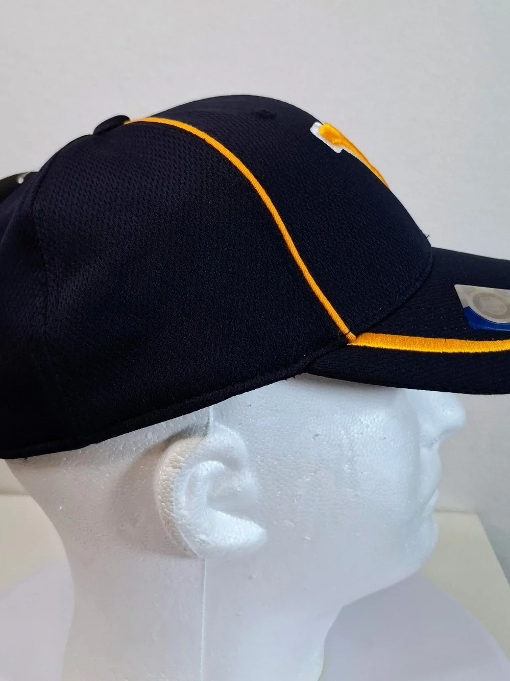 Navy and Gold WV Logo Baseball Cap